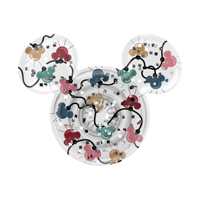 Disney — Earridescent Holiday Lights Mickey Mouse